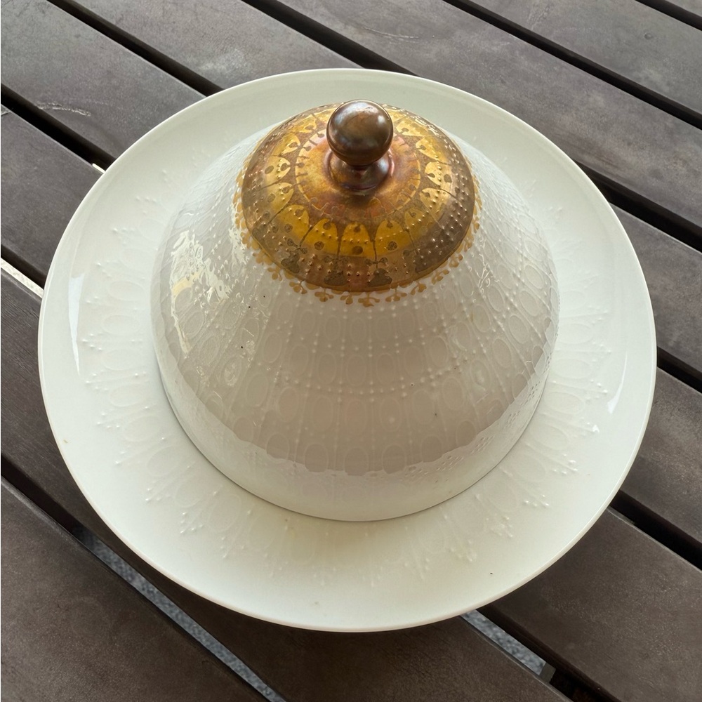 Vintage Rosenthal "Quatre Couleurs" Butter Dish